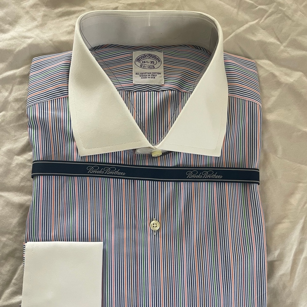 Brooks brothers men’s dress shirt